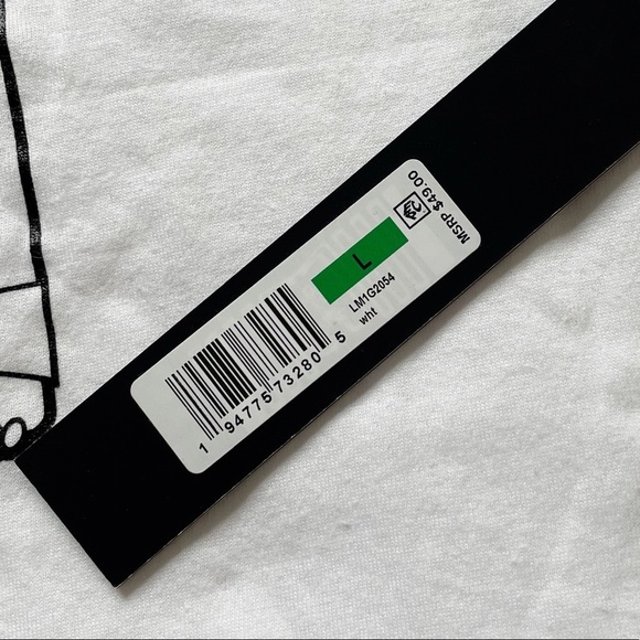 Karl Lagerfeld Men's White Graphic T-shirt NWT - Picture 5 of 5